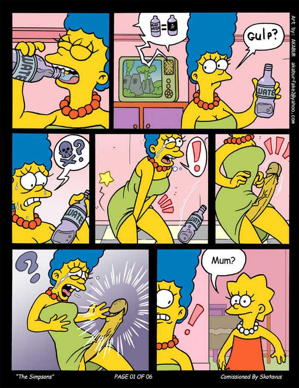 Порно Комикс Симпсоны Футанари
